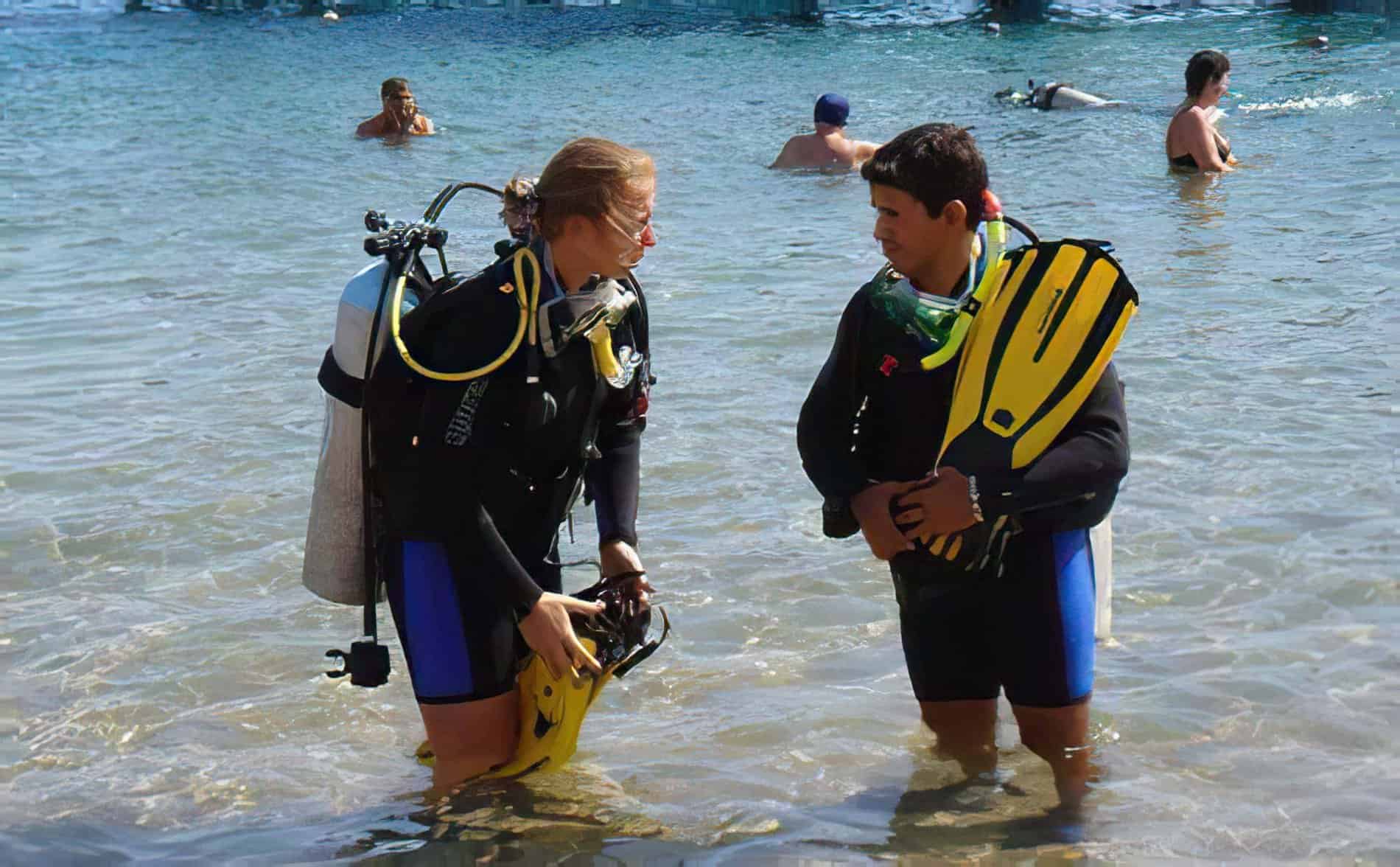 Diving: training systems