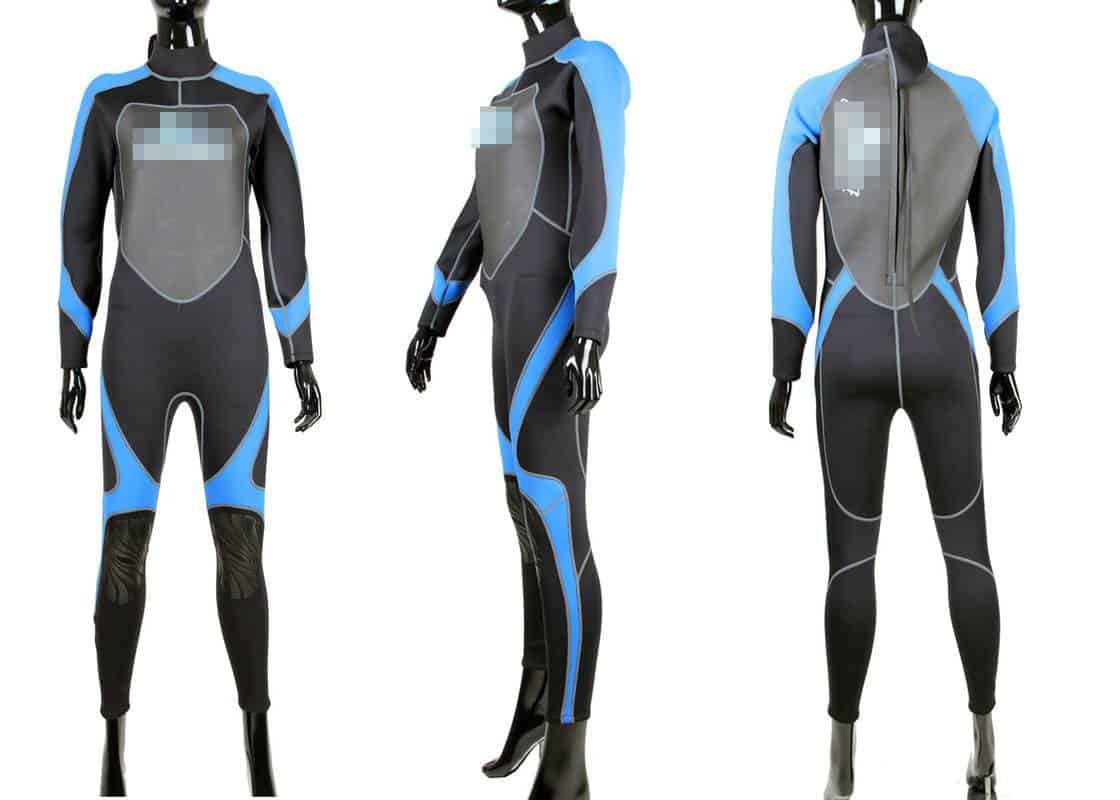 Wet suits for diving