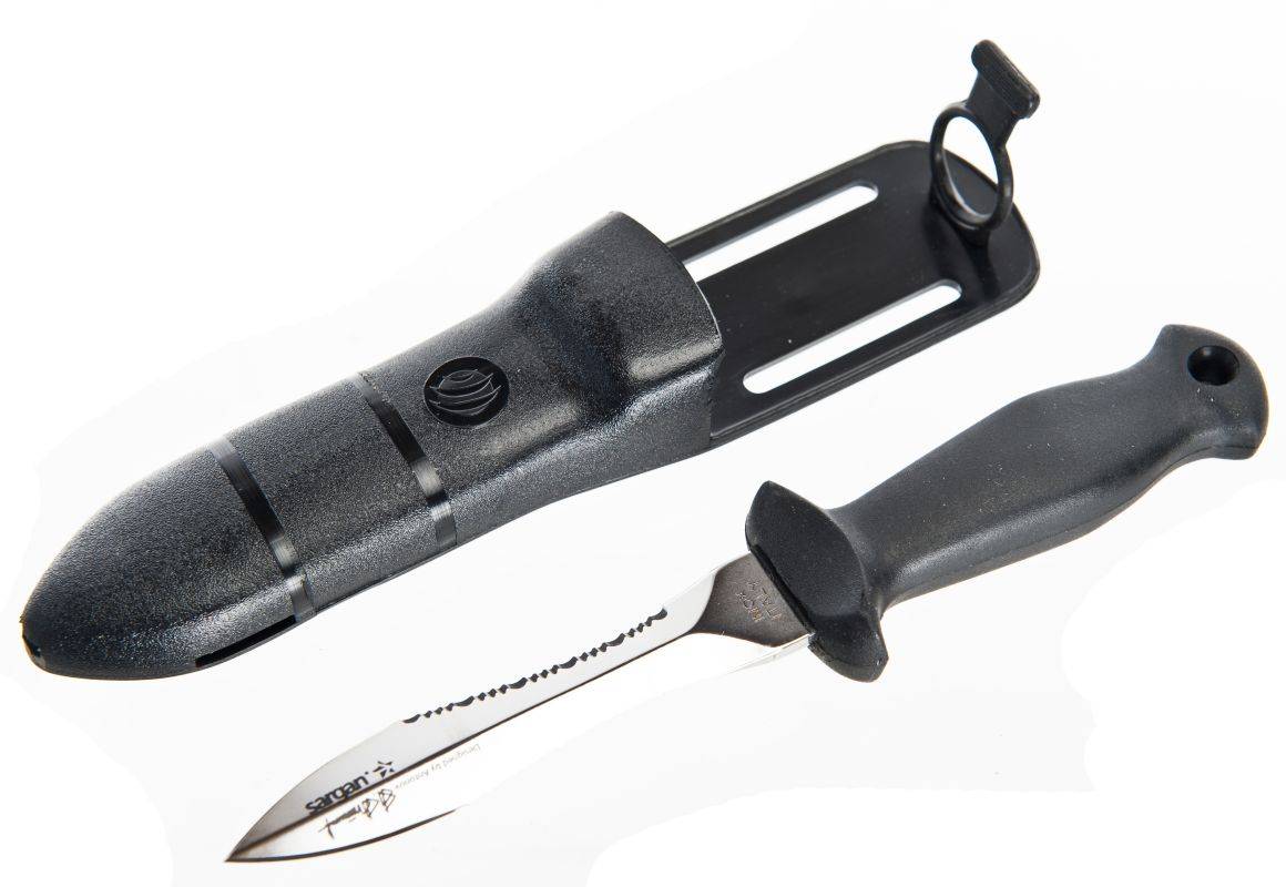 Why does a diver need a knife?