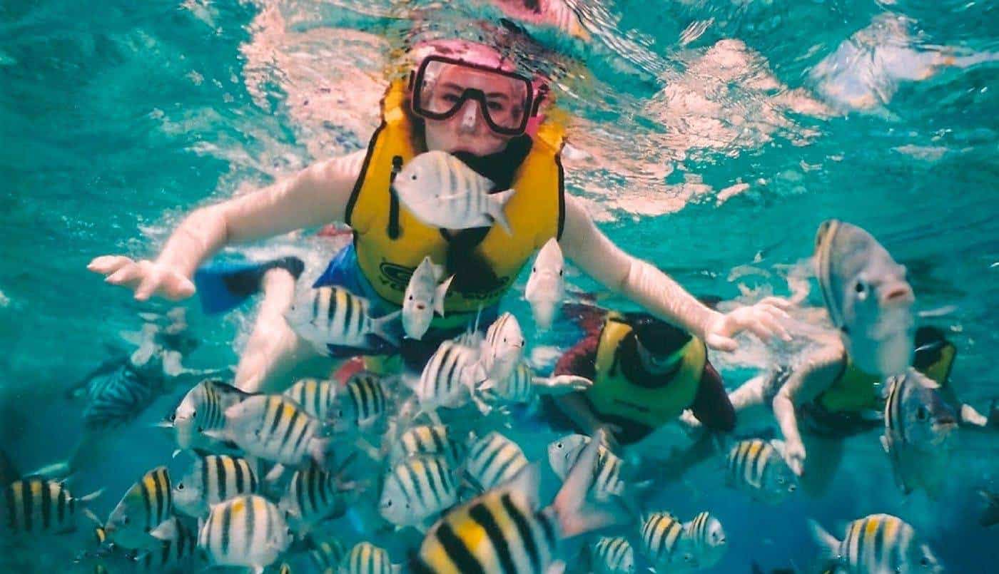Inhabitants of Hong Mun Island in Vietnam.